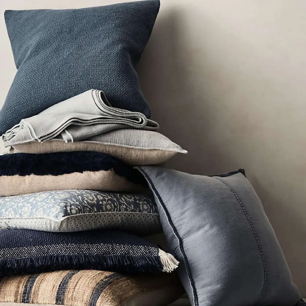 Crate&Barrel steel blue